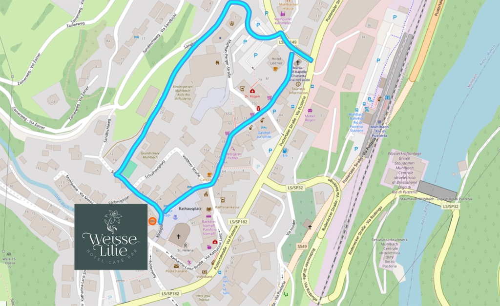 Anfahrt Weisse Lilie